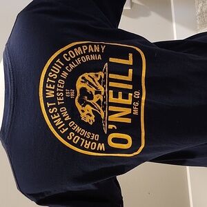 O'Neill blue graphic tee med modern fit